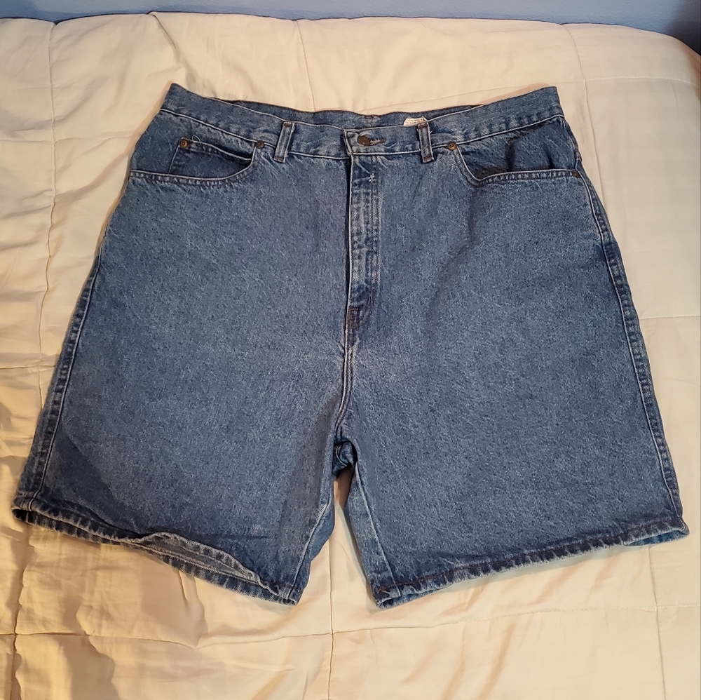 High Waisted Denim Shorts